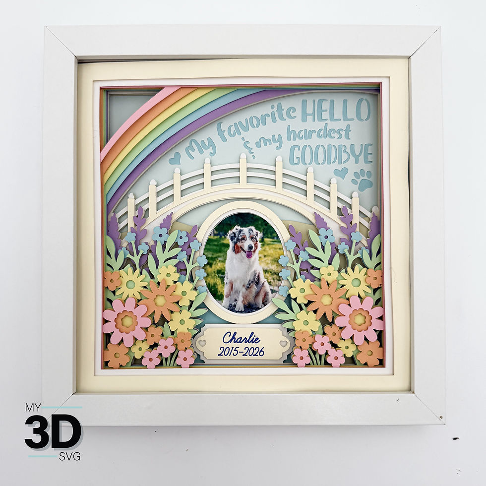 Thumbnail: 3D PET MEMORIAL SVG