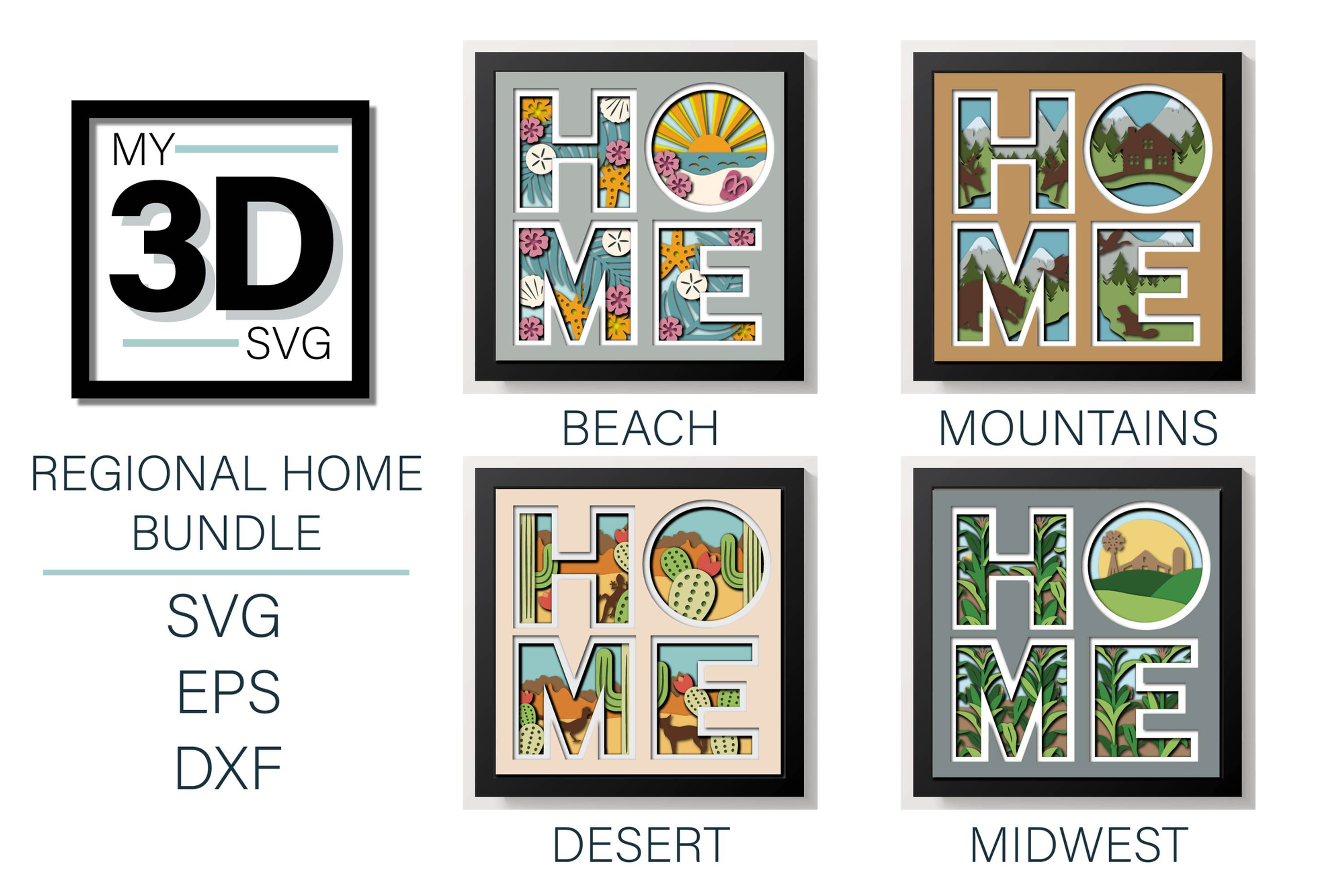 3D REGIONAL HOME BUNDLE