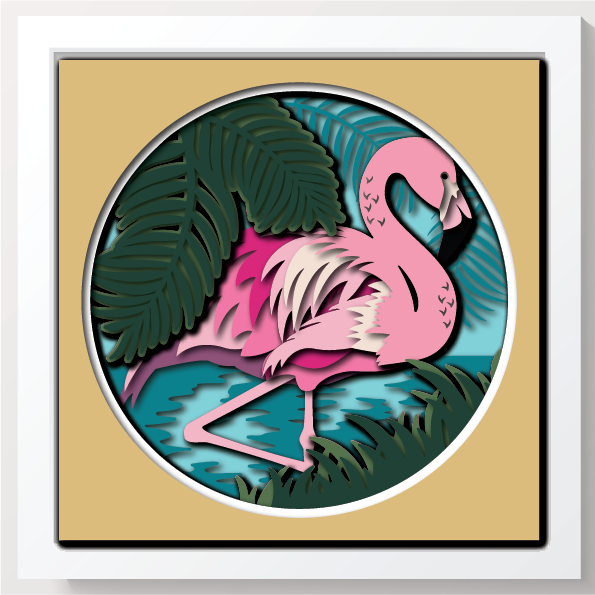 Thumbnail: 3D FLAMINGO