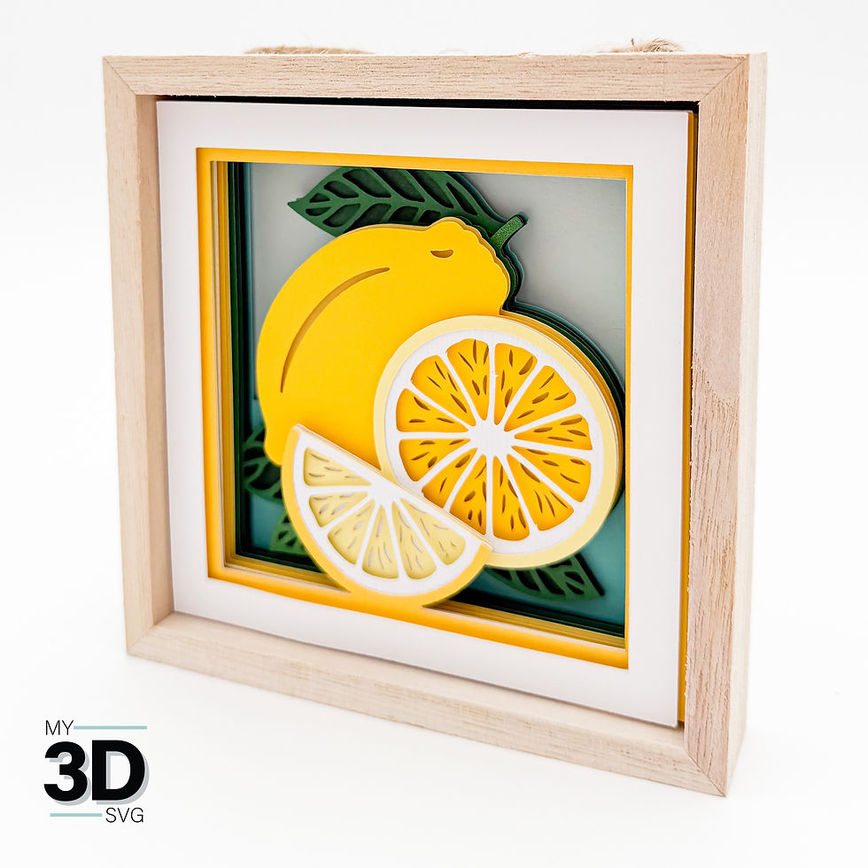 Thumbnail: 3D LEMON MINI SVG
