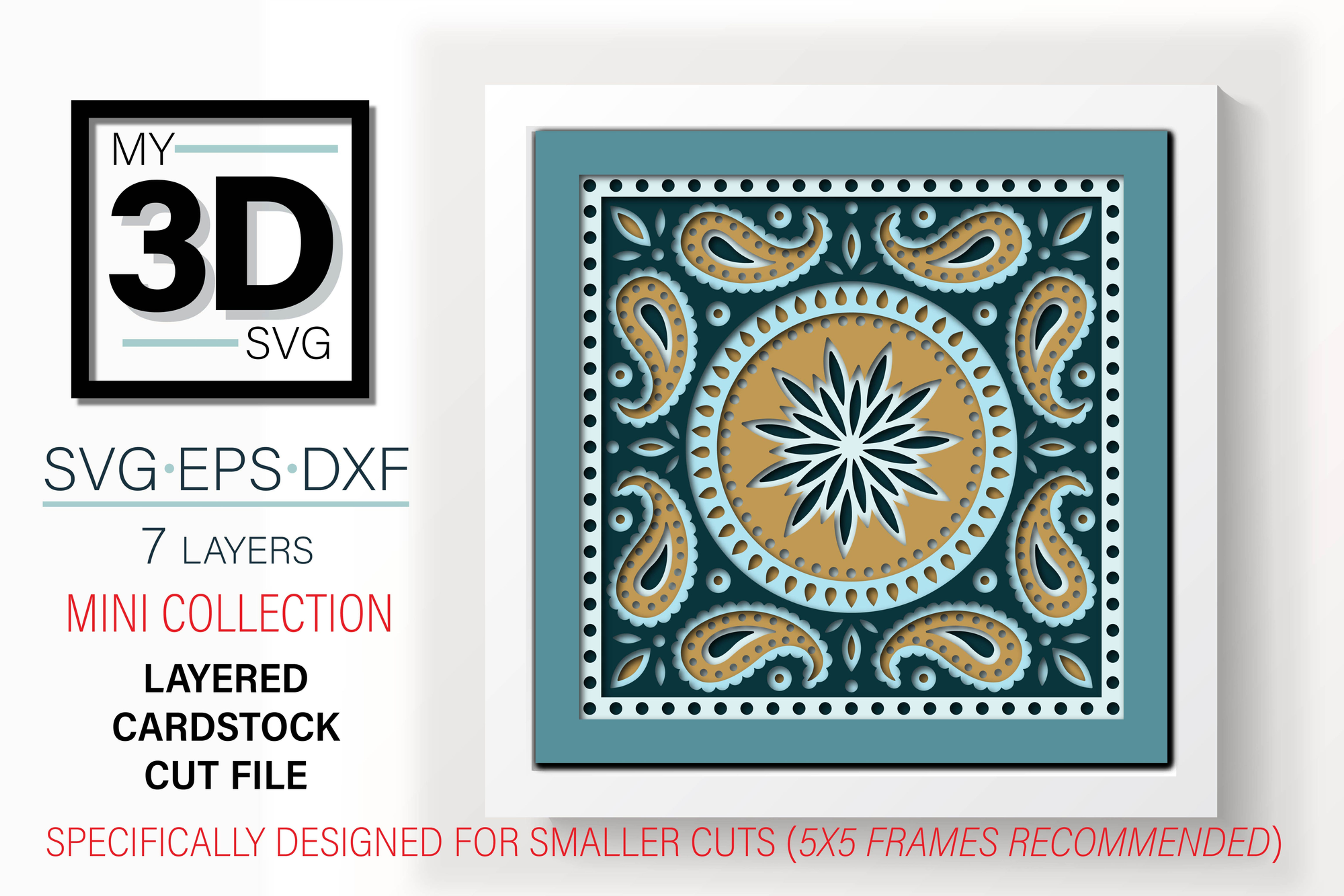 3D BANDANA MINI 1 SVG