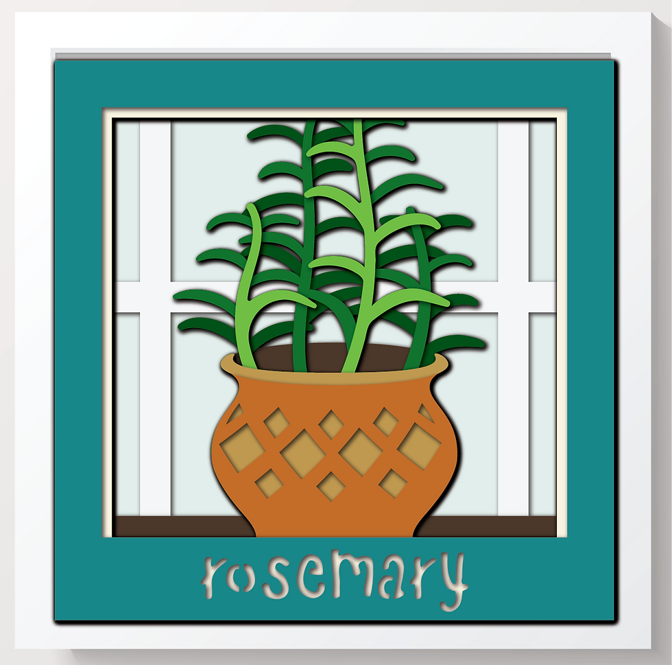Thumbnail: 3D ROSEMARY MINI SVG