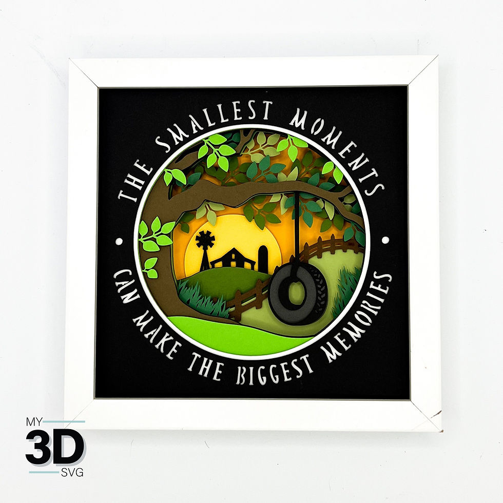 Thumbnail: 3D TIRE SWING SVG