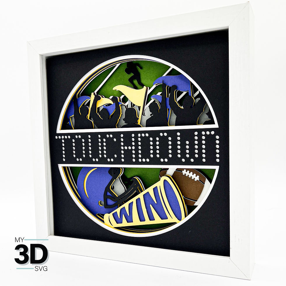 Thumbnail: 3D FOOTBALL SVG