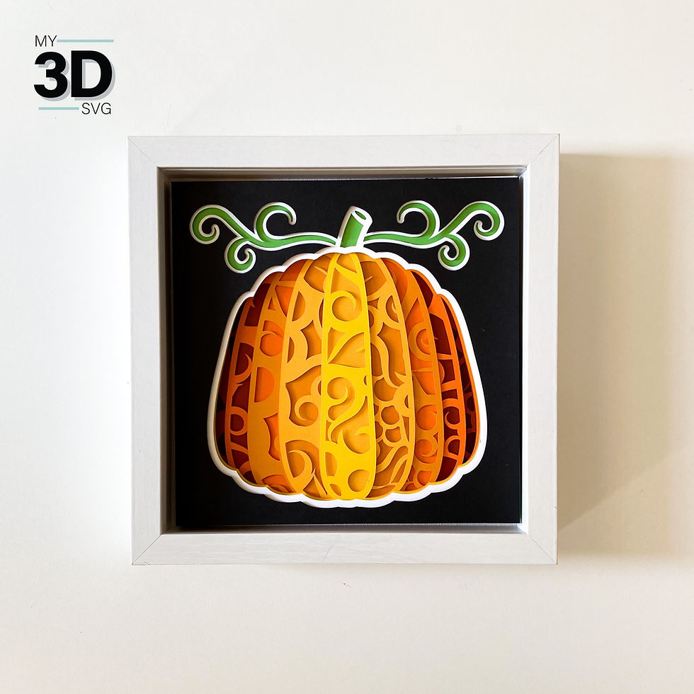 Thumbnail: 3D PUMPKIN SVG