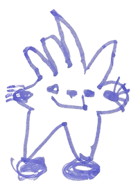 kid's scribble