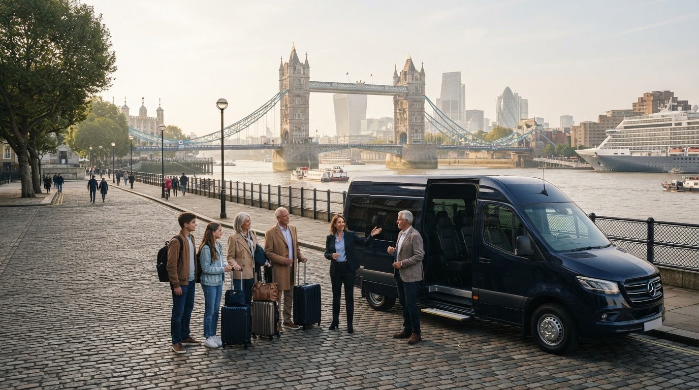 London Tour for Pre-Cruise Sightseeing with Guided Stops