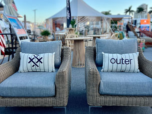 Custom Embroidered Outdoor Pillows for Outer