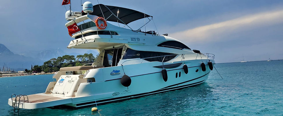 Thumbnail: аренда яхты кемер Beys Vip