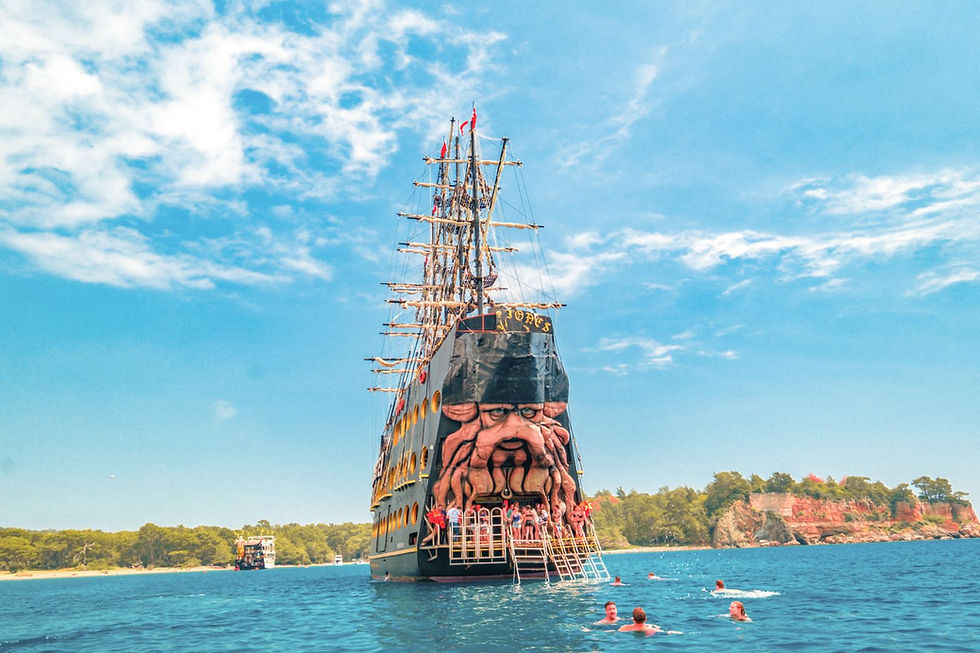 Thumbnail: прогулка на корабле закат гонстер