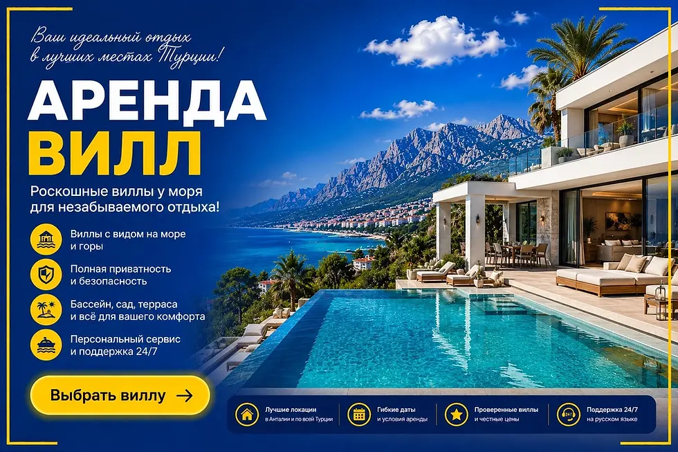 Аренда вилл