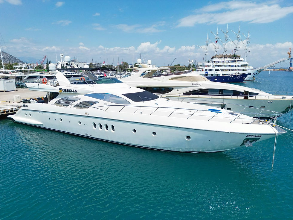 Миниатюра: Яхта "Obsidian"