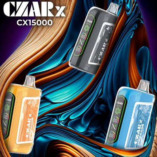 CZAR X CX15000 DISPOSABLE VAPE | 15000 PUFFS | 5% NICOTINE