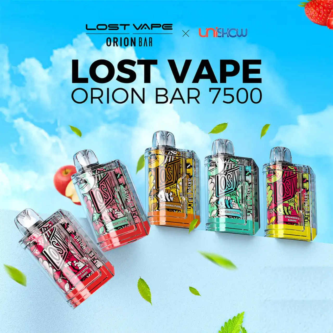 LOST VAPE ORION BAR 7500 DISPOSABLE VAPE | 7500 PUFFS | 5% NICOTINE