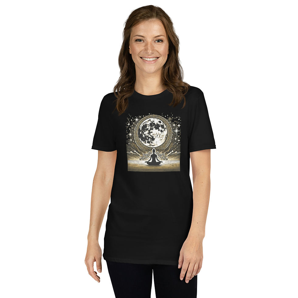 Thumbnail: MOON MEDITATION Short-Sleeve Unisex T-Shirt
