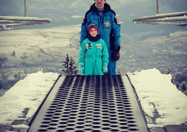 ski intructor partia Toplita