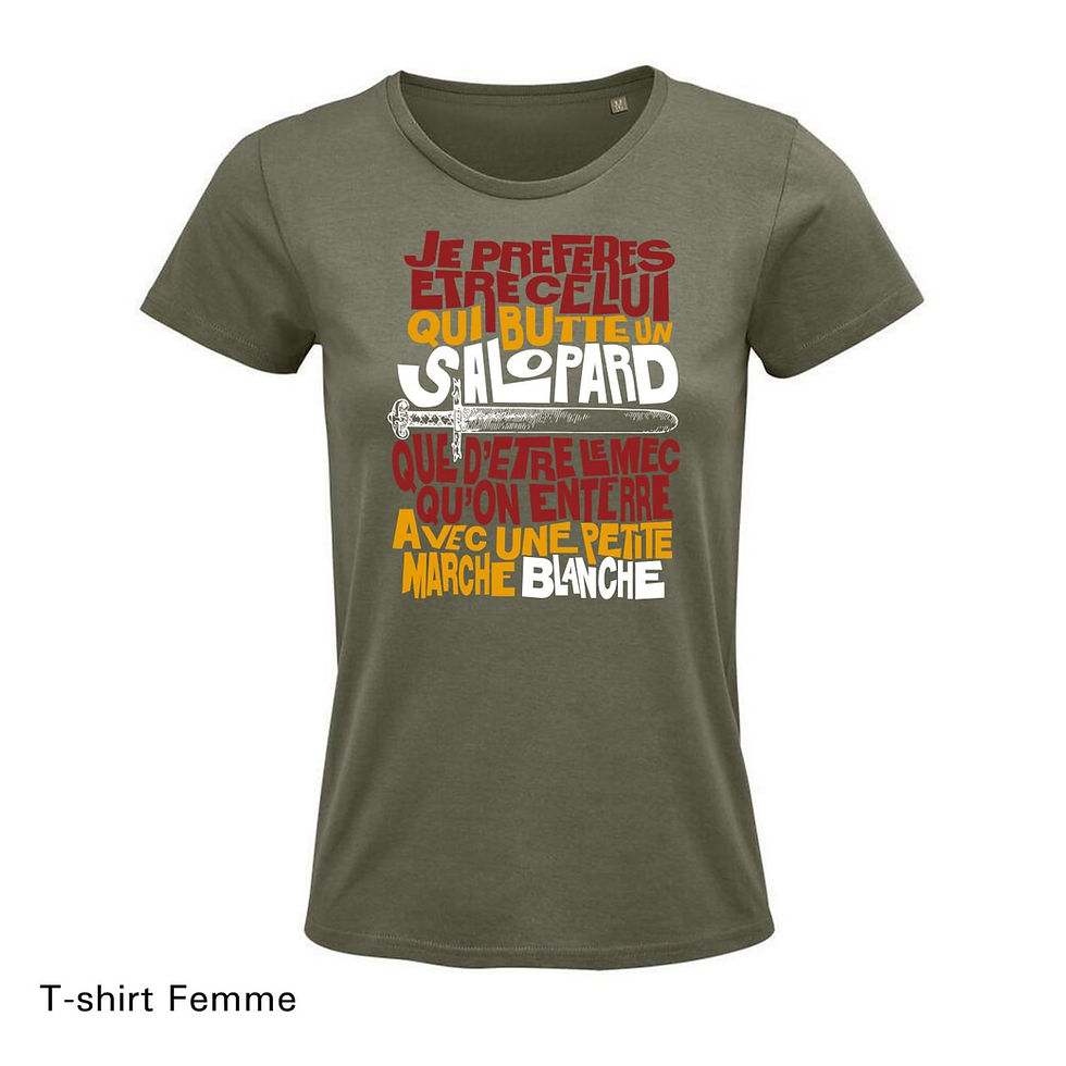 Miniatura: T-shirt Escrimeur médiéval (plusieurs couleurs au choix)