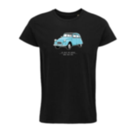 T-Shirt Je suis un Gueux voiture (kaki, noir, blanc ou jaune)