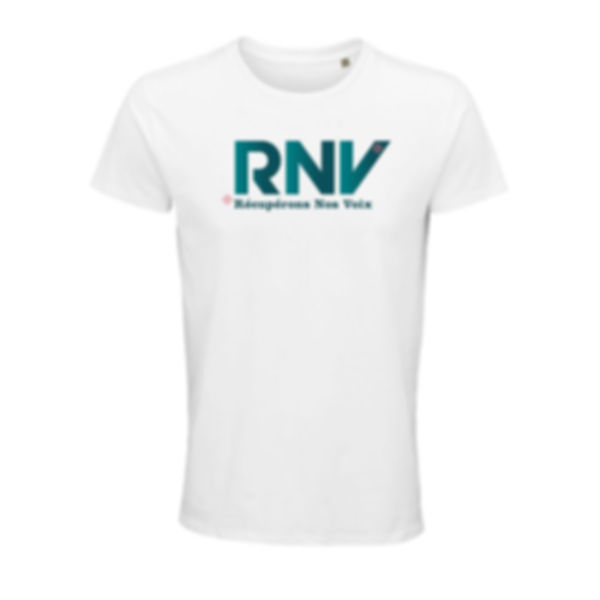 T-shirt RNV (blanc recto)