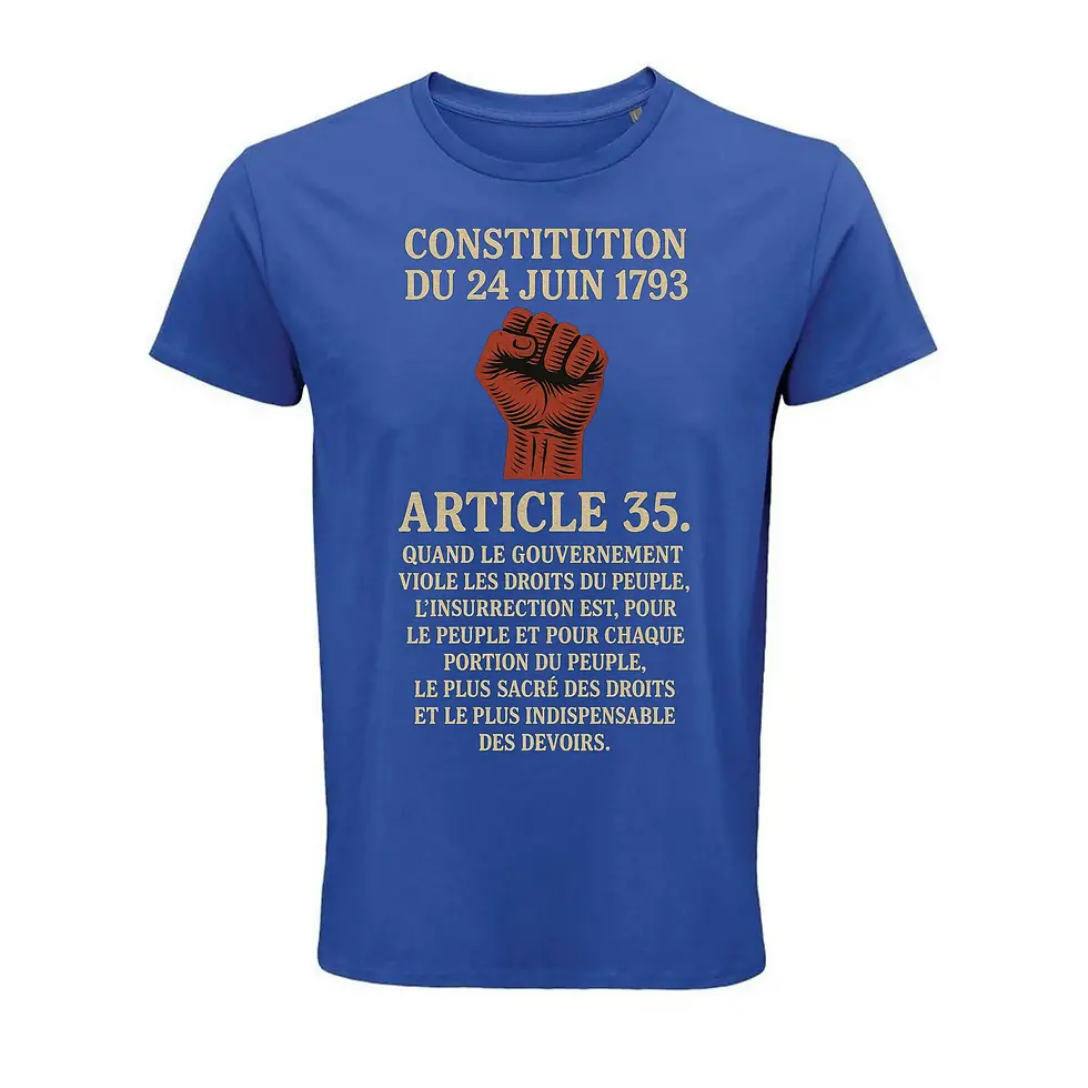 Miniatura: T-shirt Article 35 (plusieurs couleurs au choix)