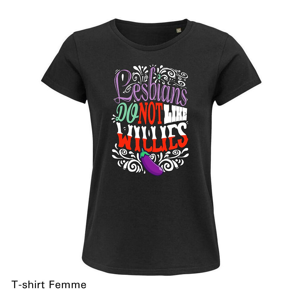 Miniatura: T-shirt Lesbians (plusieurs couleurs au choix)