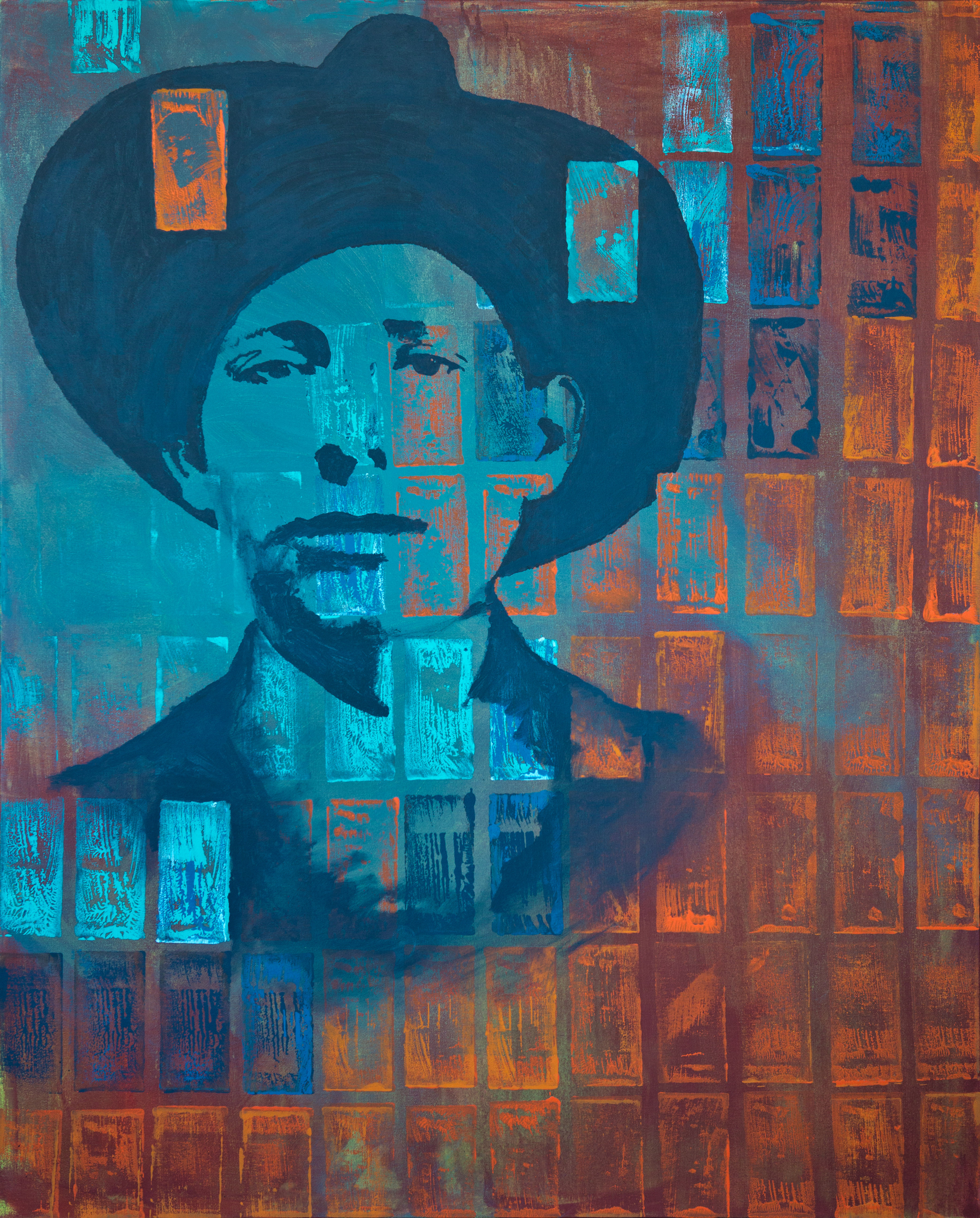 Young Chickasaw Man 5x7 Print