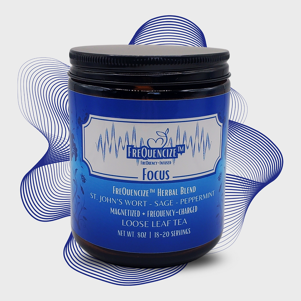 Focus Tea: Magnetized & Frequency-Charged