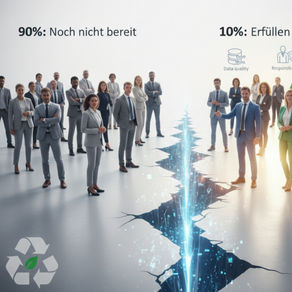 Kluft zwischen Unternehmen, die bereits sind für die PPWR, und denen die nicht bereit sind.