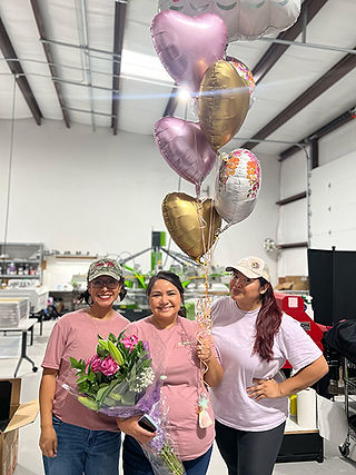 Nathali, Rocky & Eselda with NL Designs