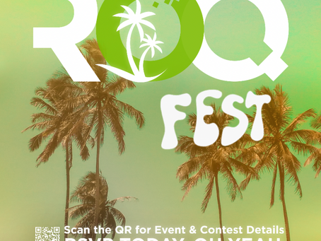 #ROQFEST! A celebration for the industry. A celebration for YOU. 
