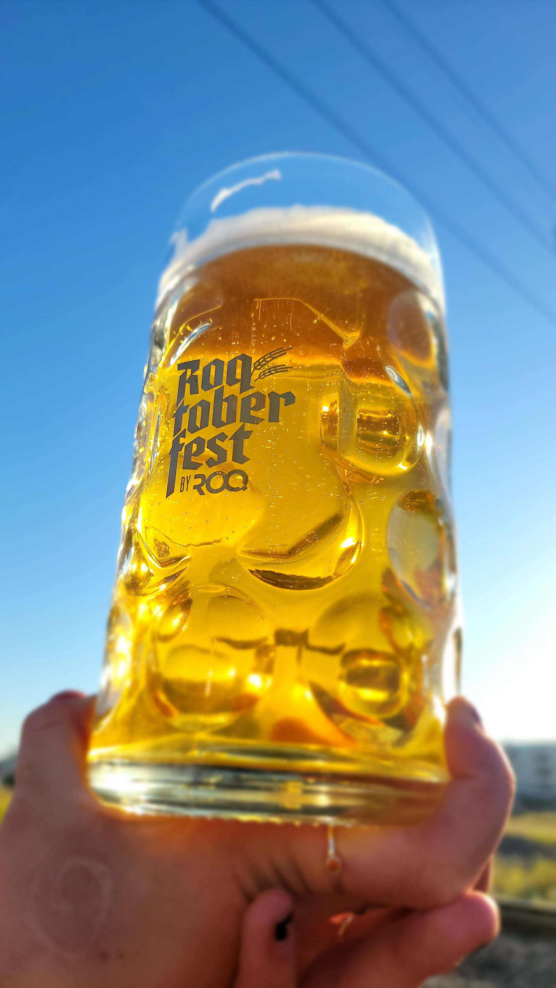 ROQtoberfest beer stein