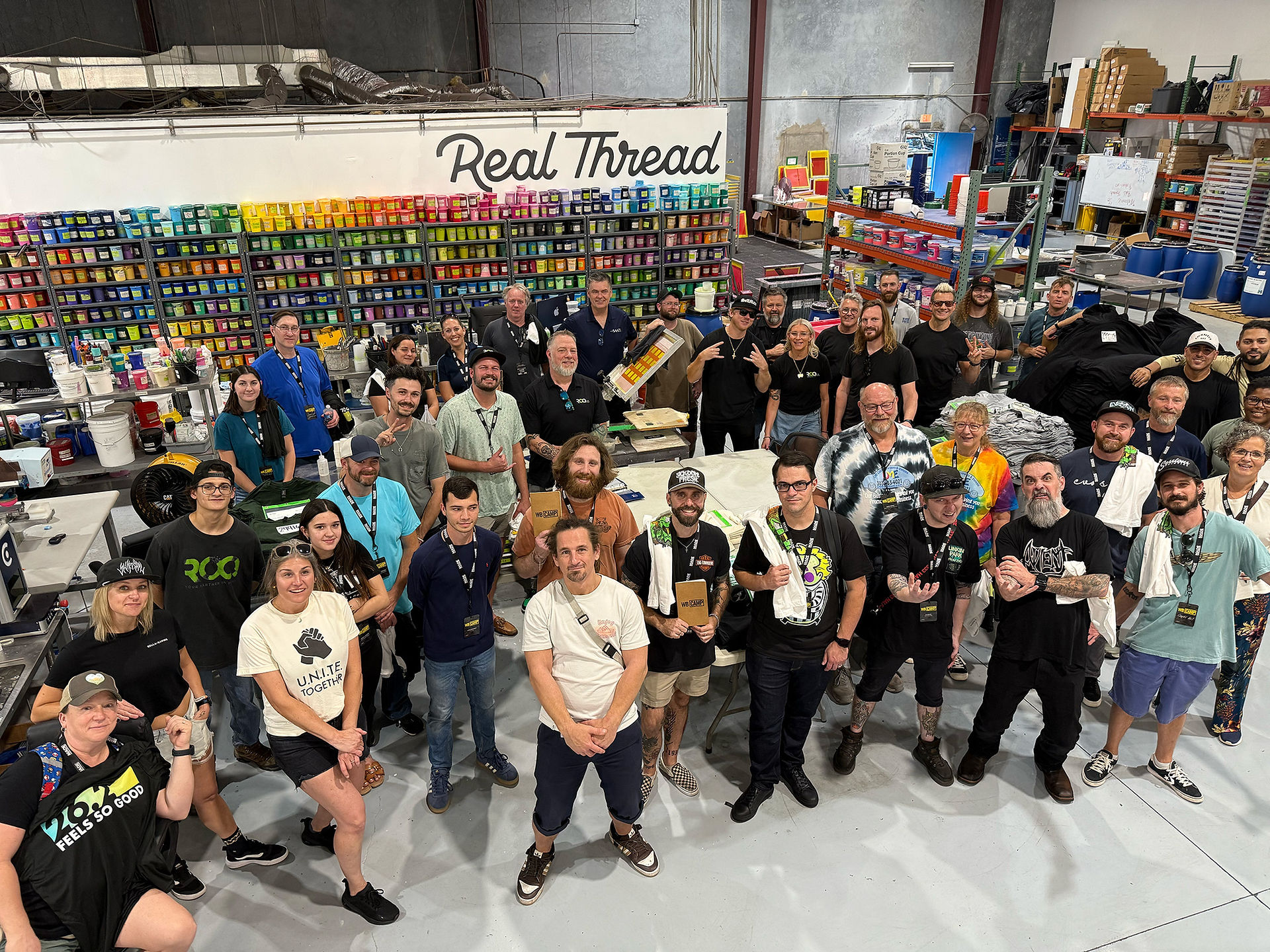 Attendees at WB Camp 2025 at the ROQ. US Tech Center in Clermont FL