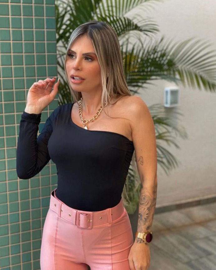 Miniatura: Body manga única longa