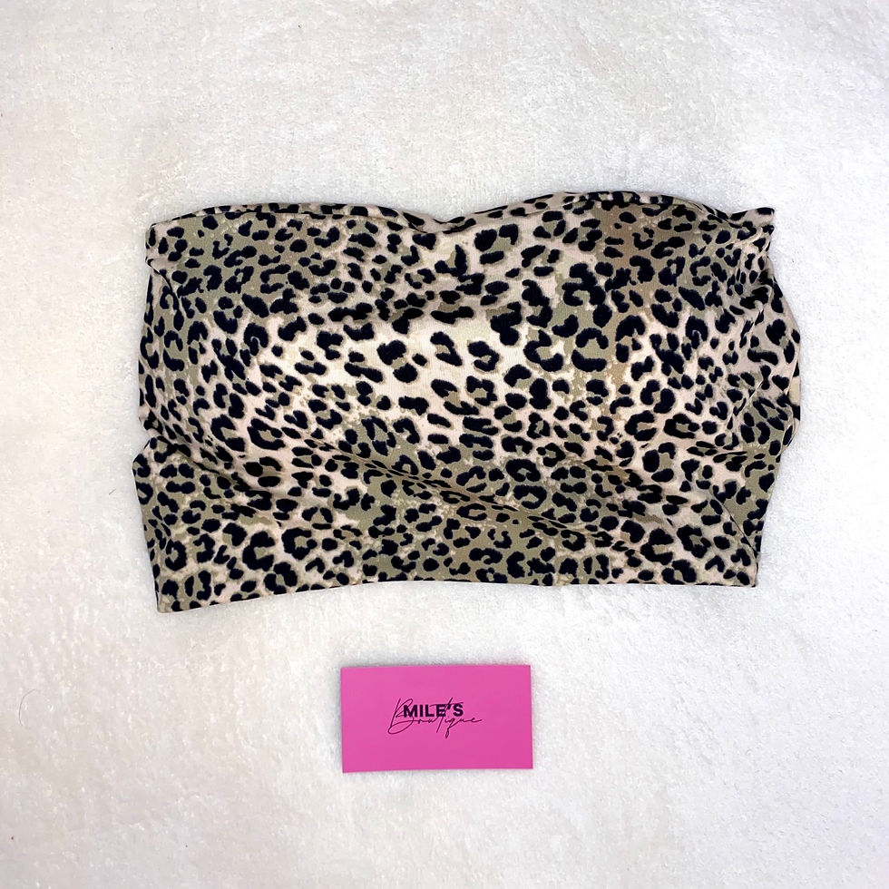 Miniatura: Top faixa com bojo Onça