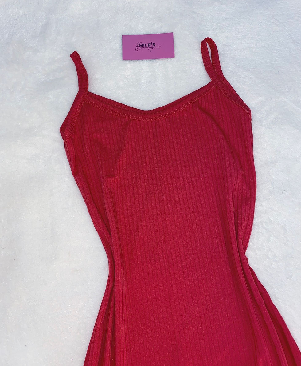 Miniatura: Vestido canelado Pink