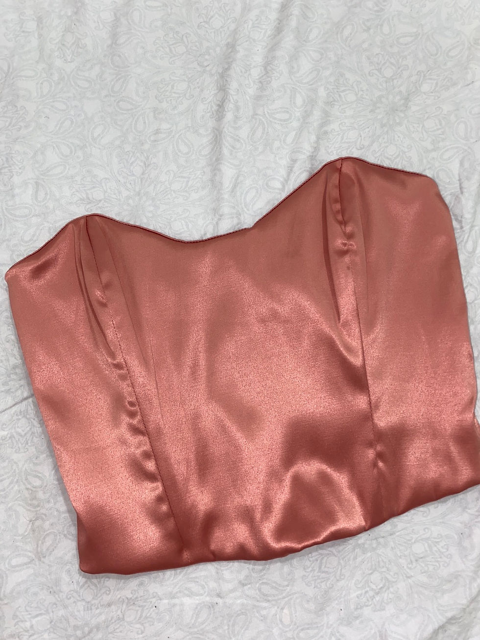 Miniatura: Corselet Cetim Rose