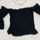 Miniatura: Cropped Ciganinha Preto