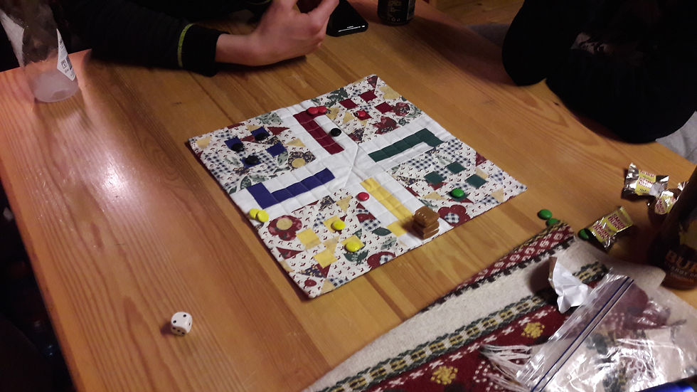 Hjemmelaget ludo!