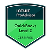 Quick Books Book Keeper Badge