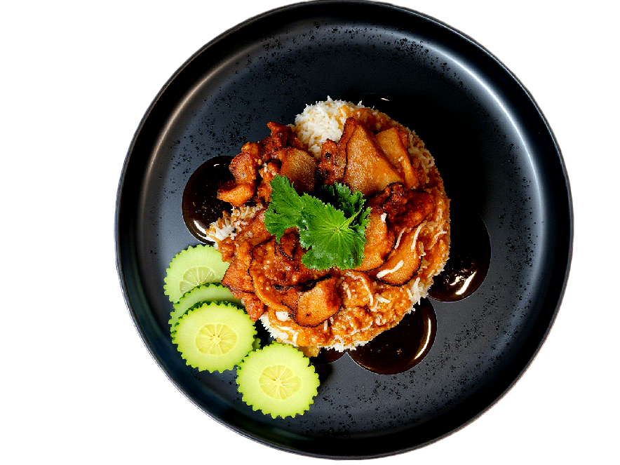 Crispy Garlic Pork Belly