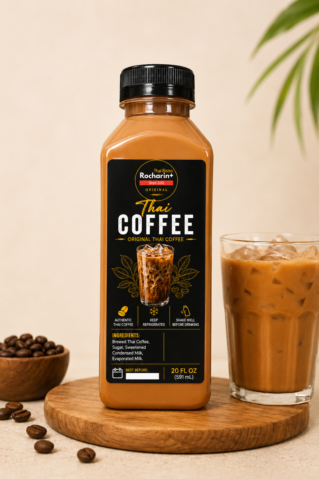 Original Thai Coffee Bottle (20 oz)