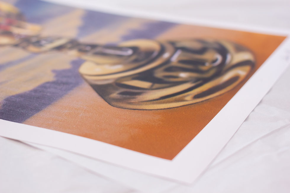 Thumbnail: 'The Kings Bird' A3 print