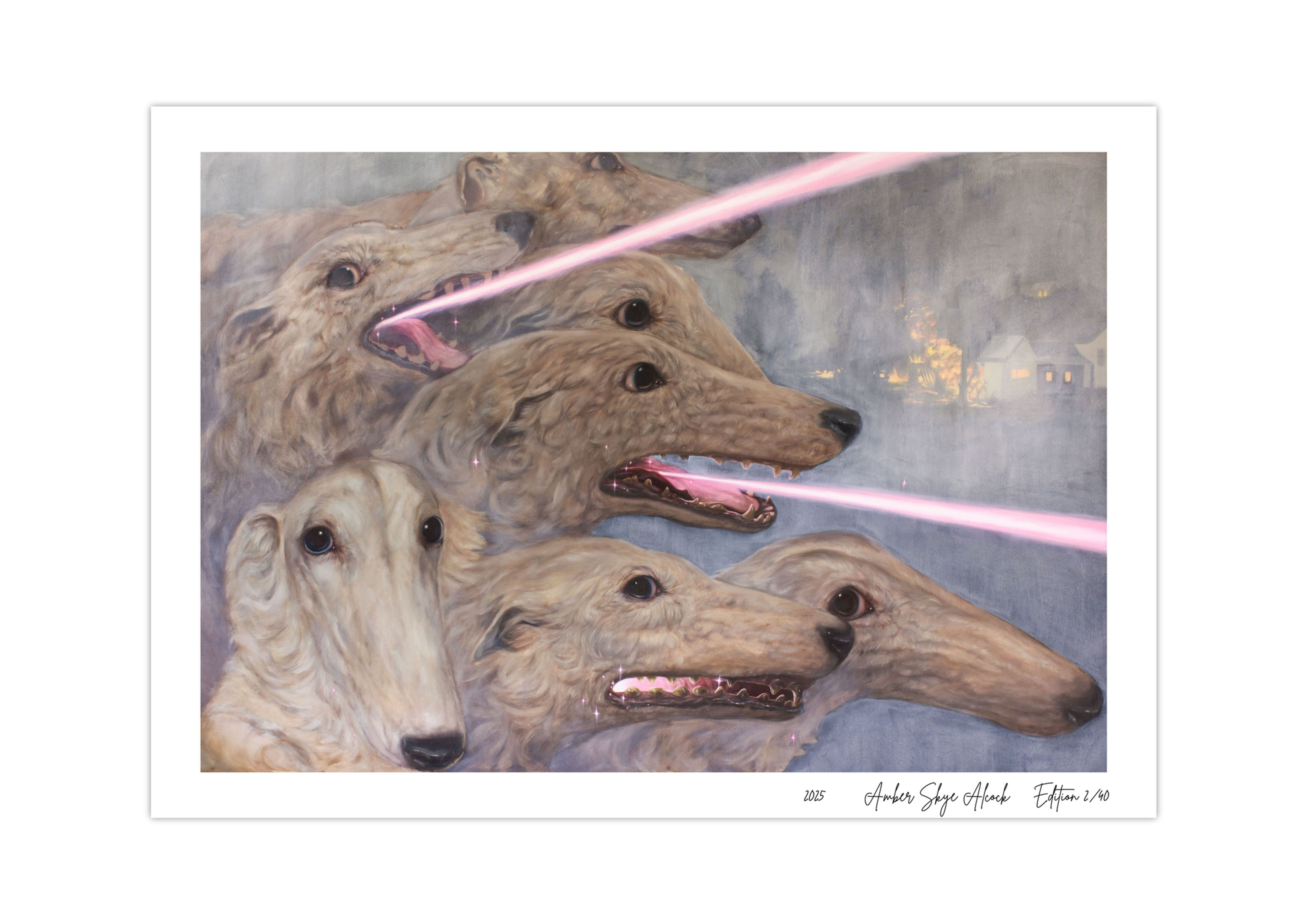 'The Firing Squad' limited edition A2 print