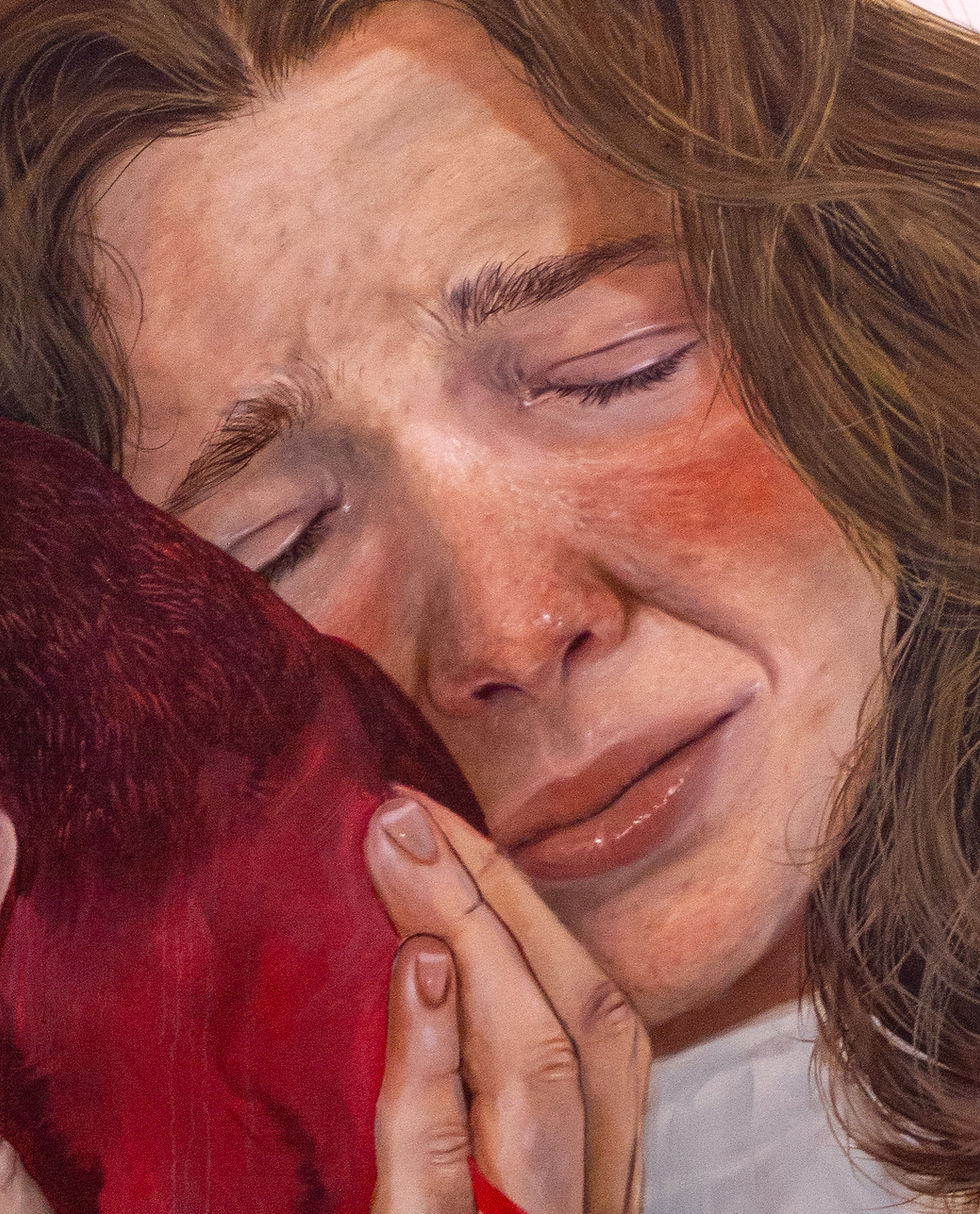 Thumbnail: 'Lay Me Where I am Loved' original oil painting