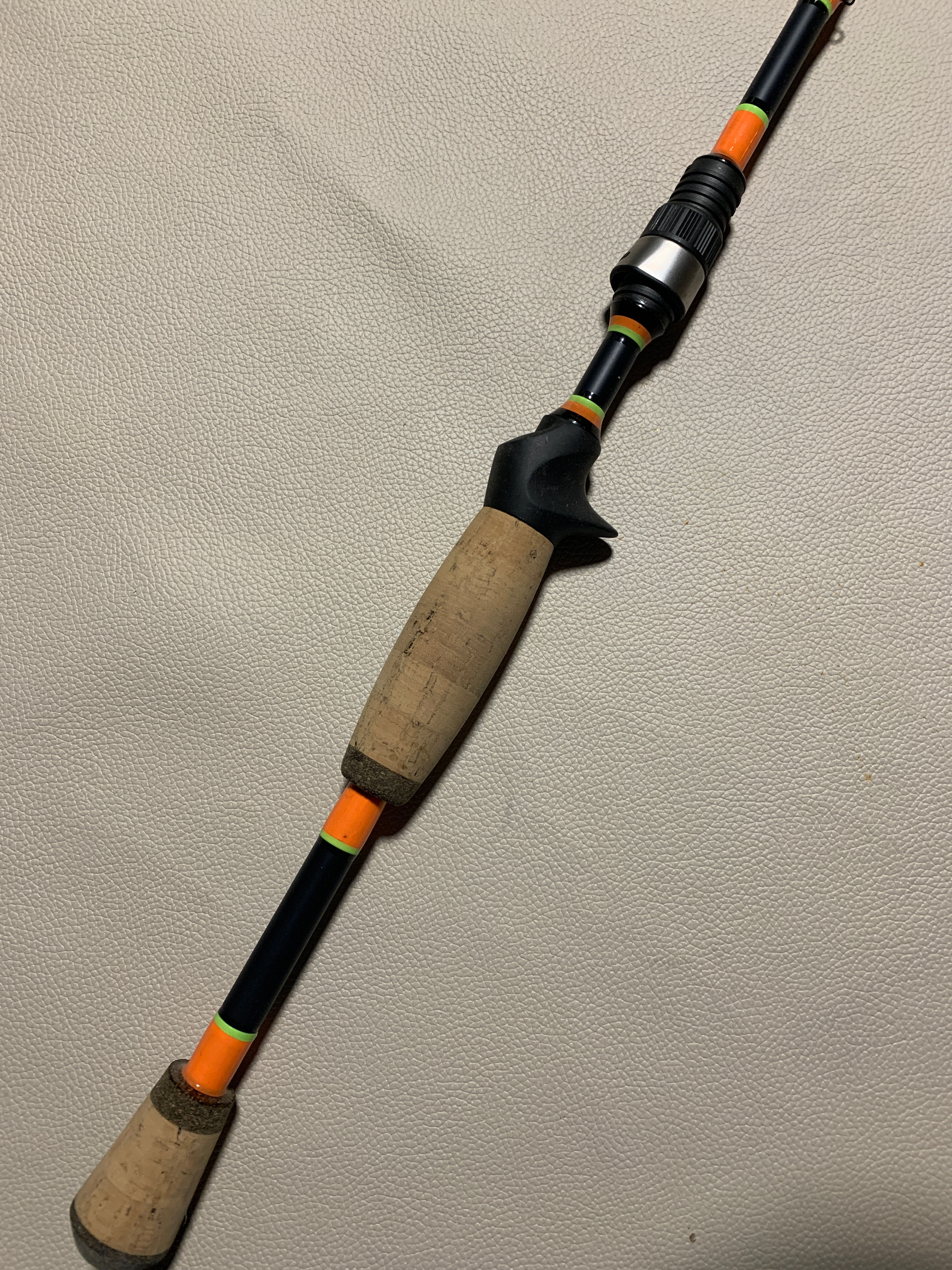 6'6" Custom Casting Rod moderate-light power, moderate-fast action