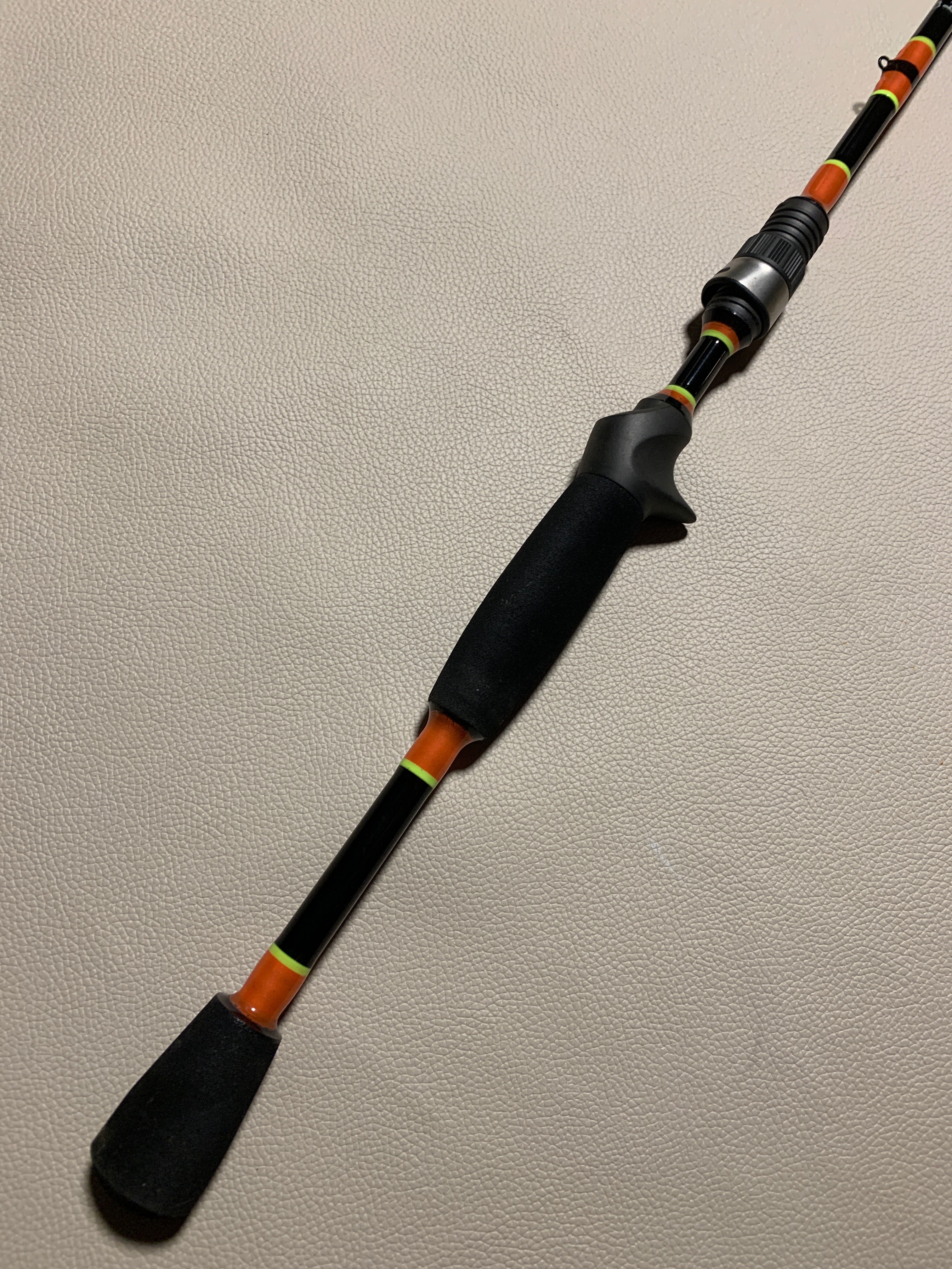 6'6" Custom Casting Rod Medium-Light power, Moderate-fast action
