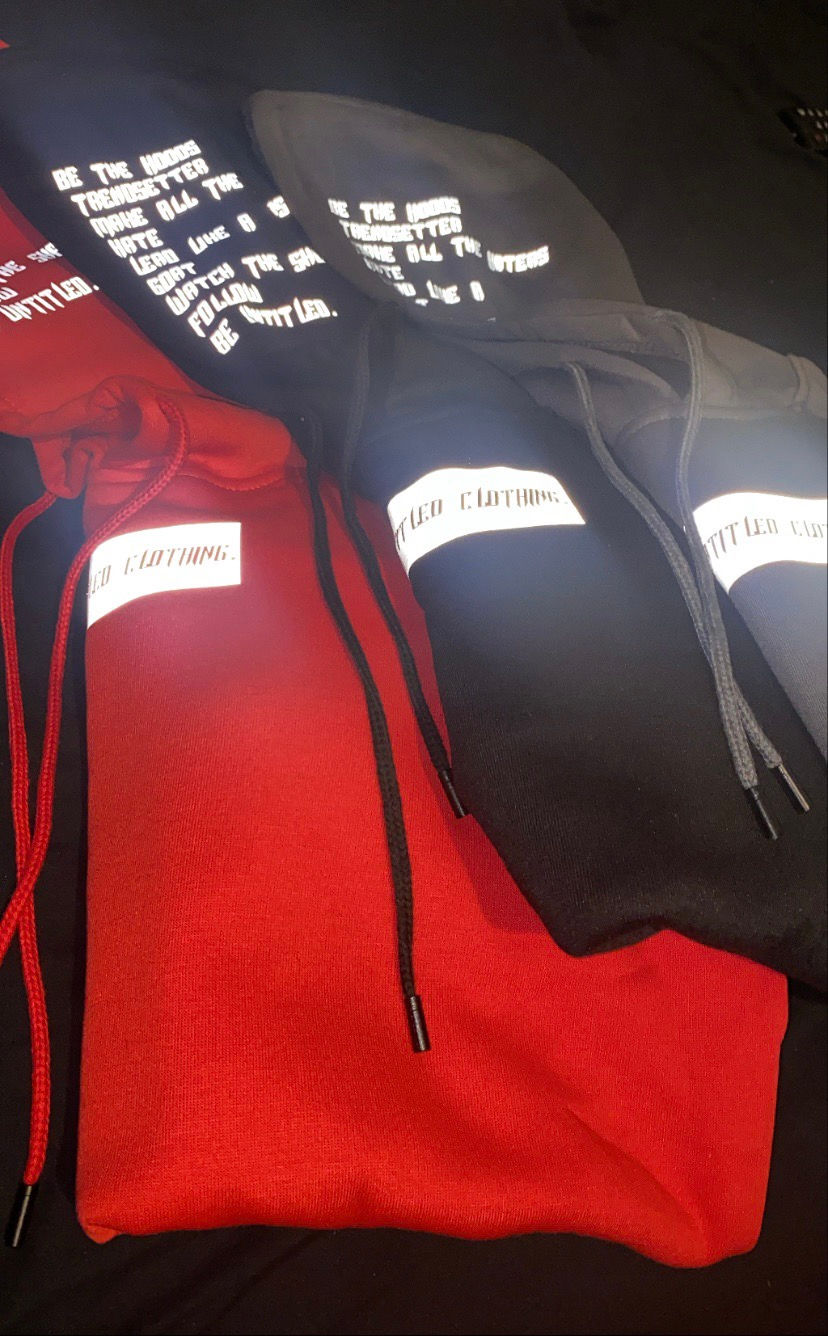 Thumbnail: Fleece Hoodies ( Reflective )