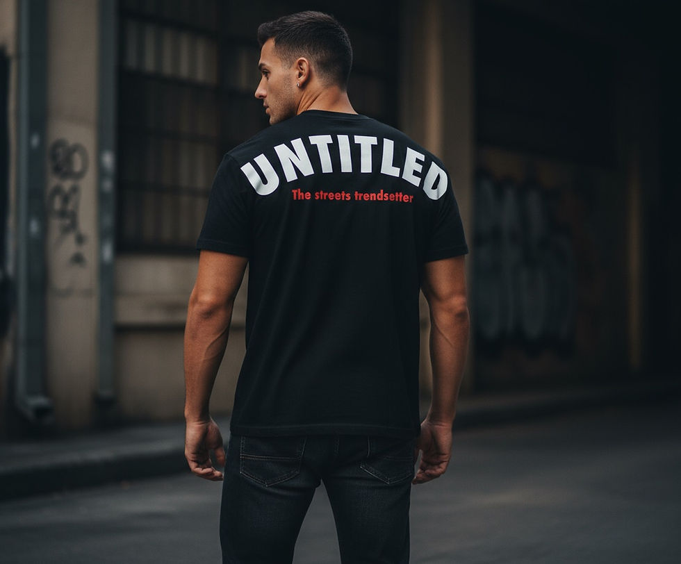 Untitled shirt the streets trendsetter BIG black & red