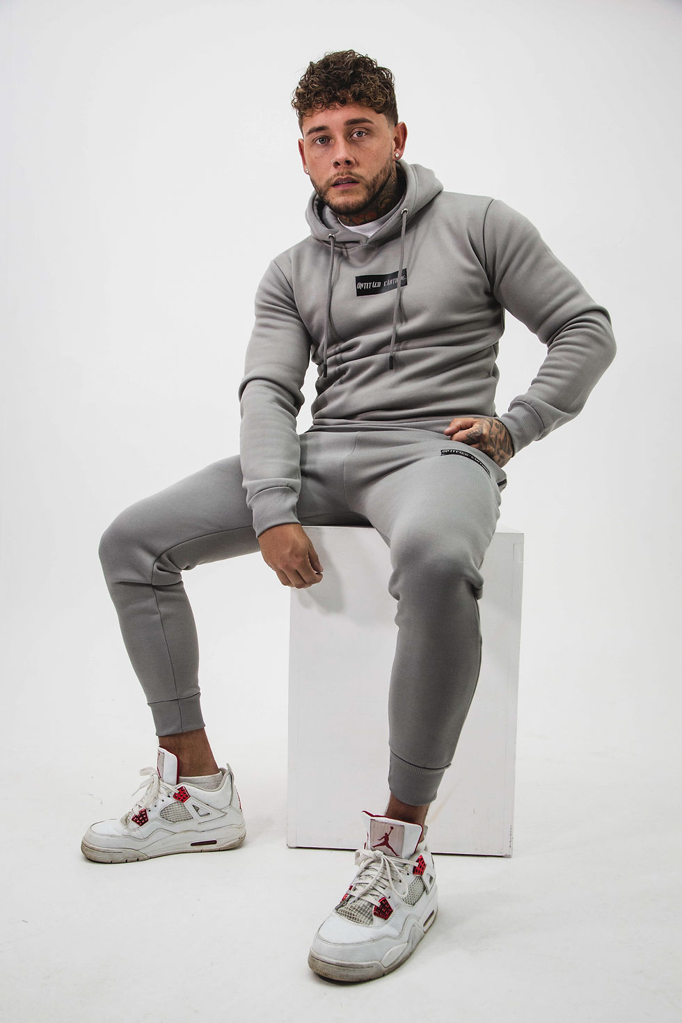 Boxed Untitled Clothing Tracksuits Grey ( unisex )