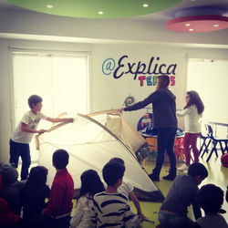 Será que esta tenda se vai aguentar?